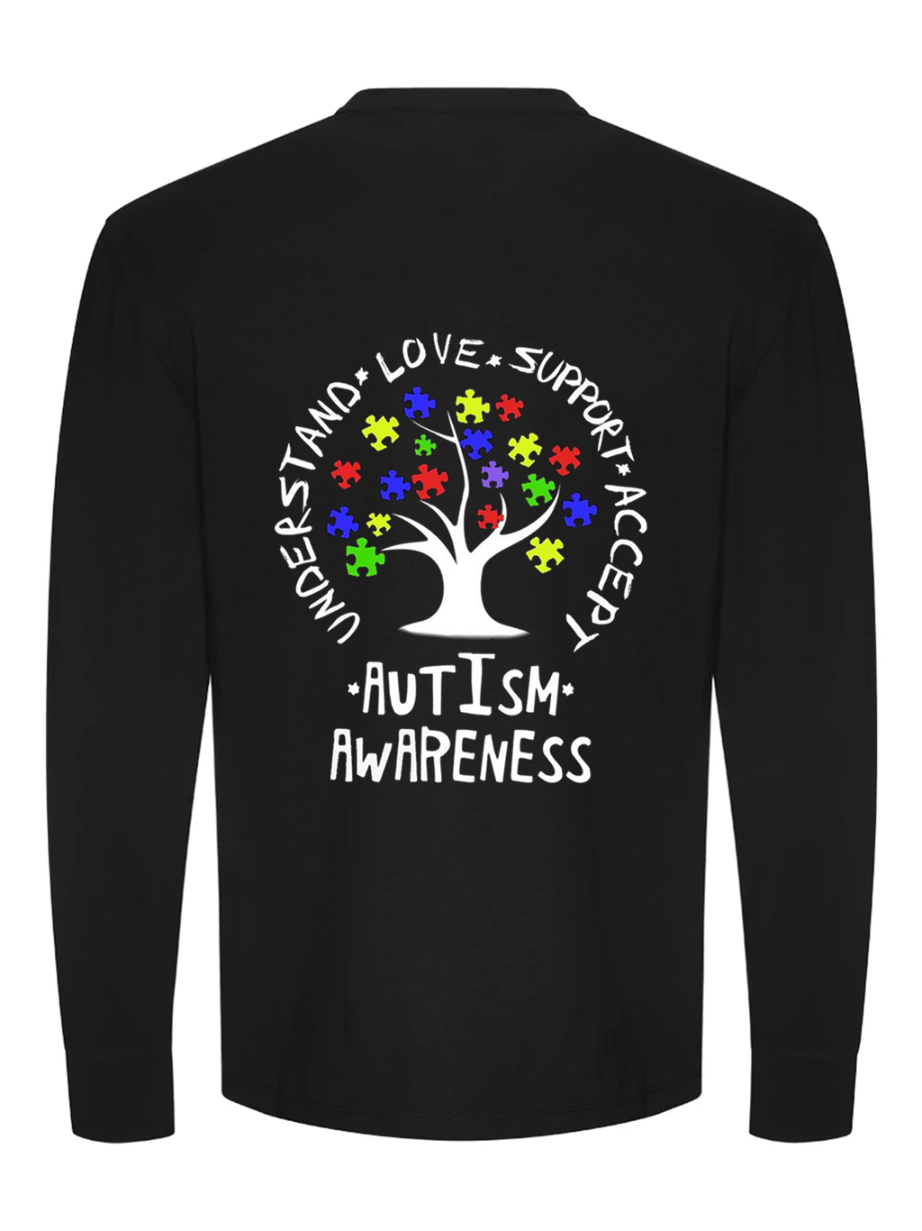 Autism Awareness Oversize Long Sleeve T-Shirt