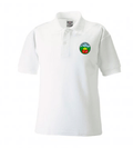 Ser Bach y Cwm White Polo Shirt image 0