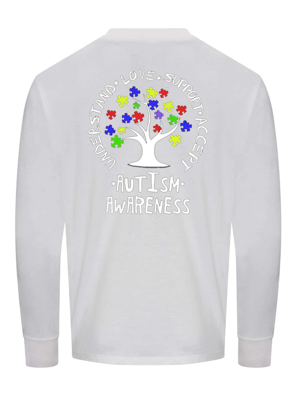 Autism Awareness Oversize Long Sleeve T-Shirt