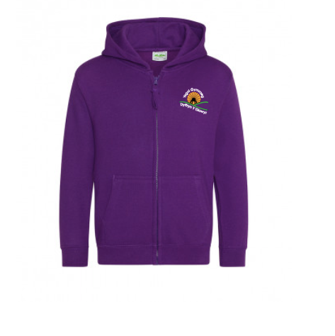 Ysgol Dyffryn Y Glowyr Zipped Hoodie image 0