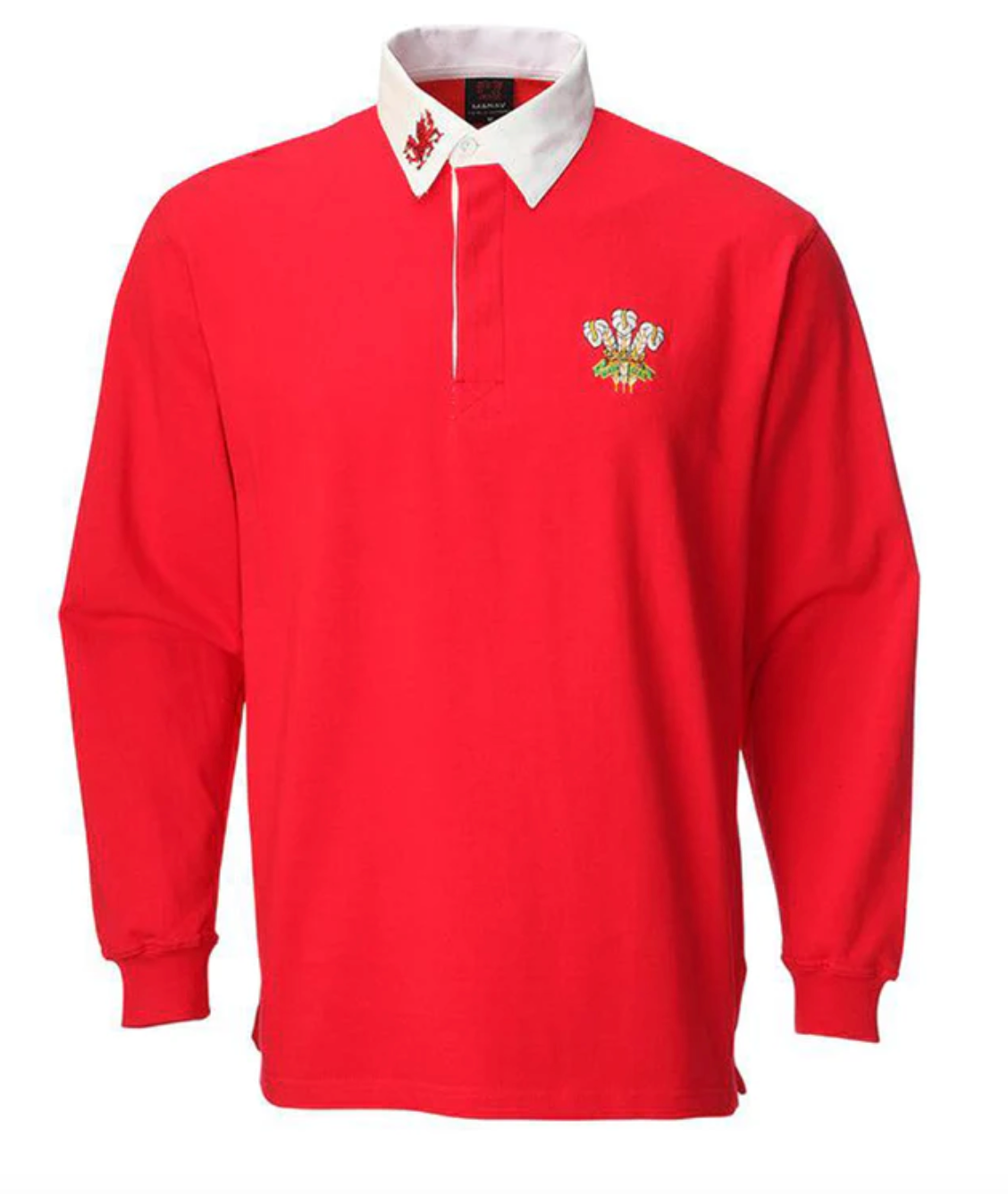 Traditional Long Sleeve Welsh Rugby Jersey image 0