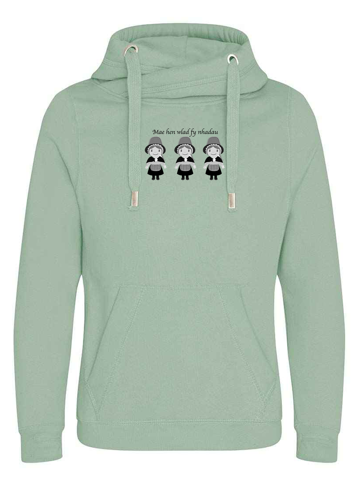 Welsh Ladies Hoodie image 0