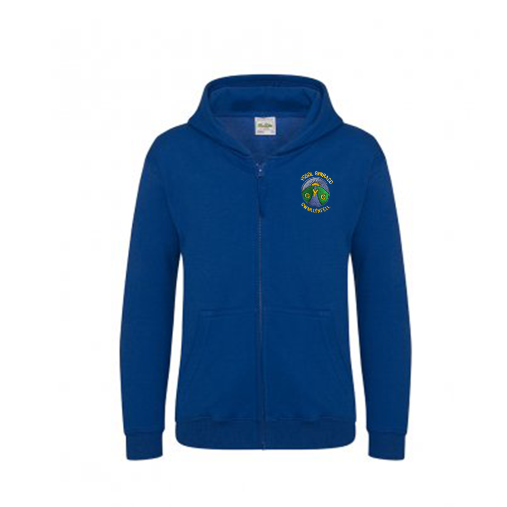 Ysgol Gymraeg Cwmllynfell Zipped Hoodie image 0