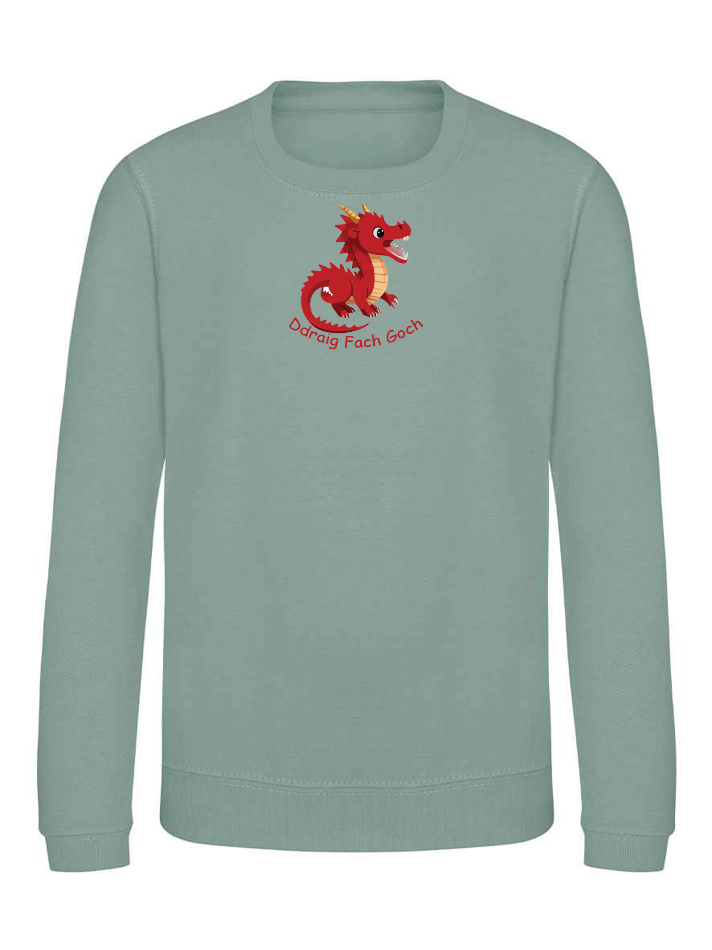 Embroidered Ddraig Fach Goch Jumper image 0