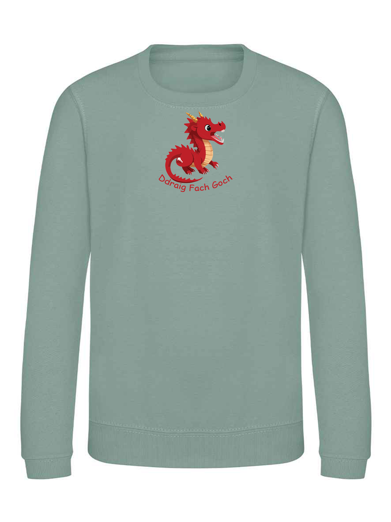 Embroidered Ddraig Fach Goch Jumper image 0