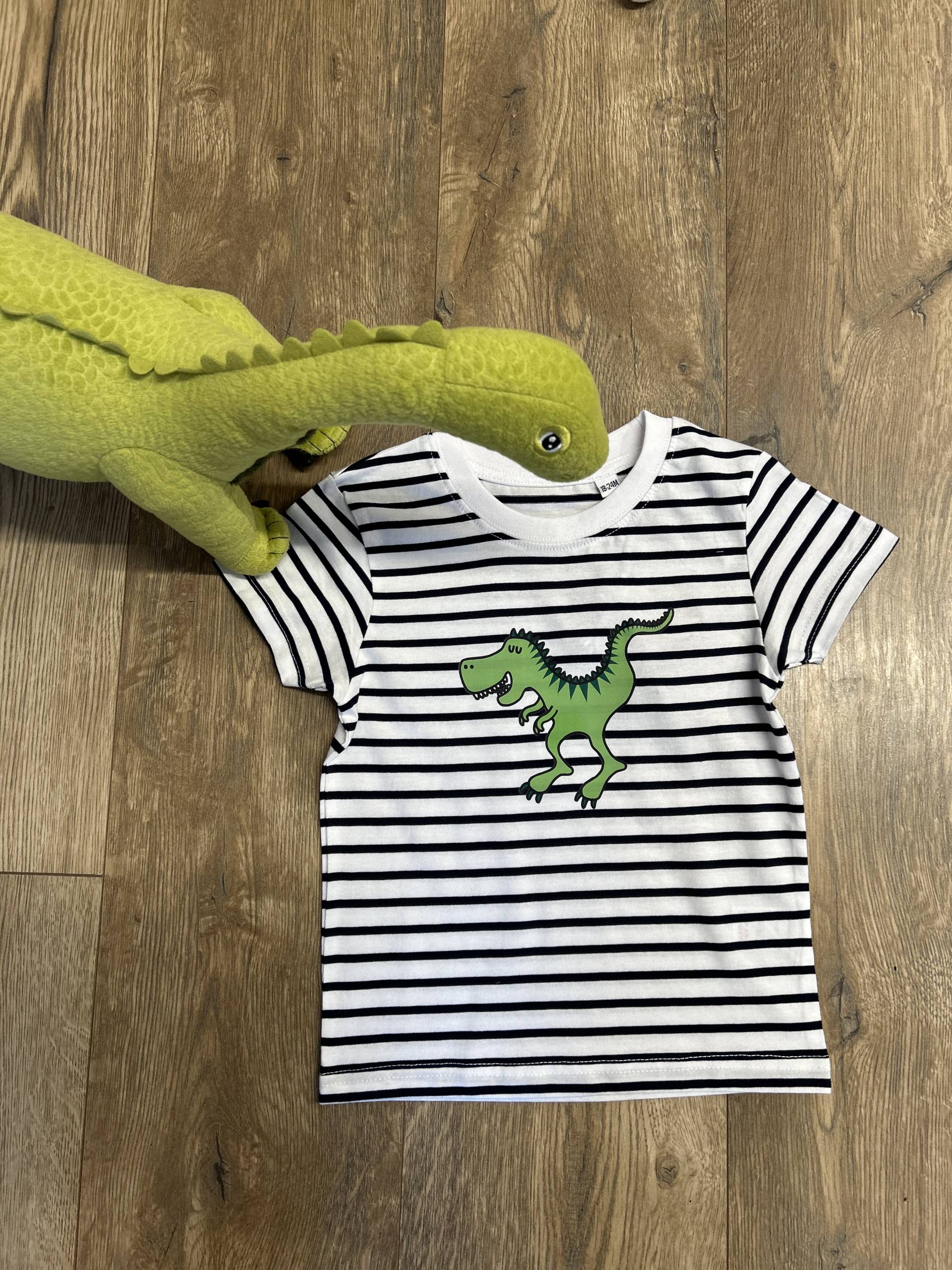 Green Dino T-shirt image 3