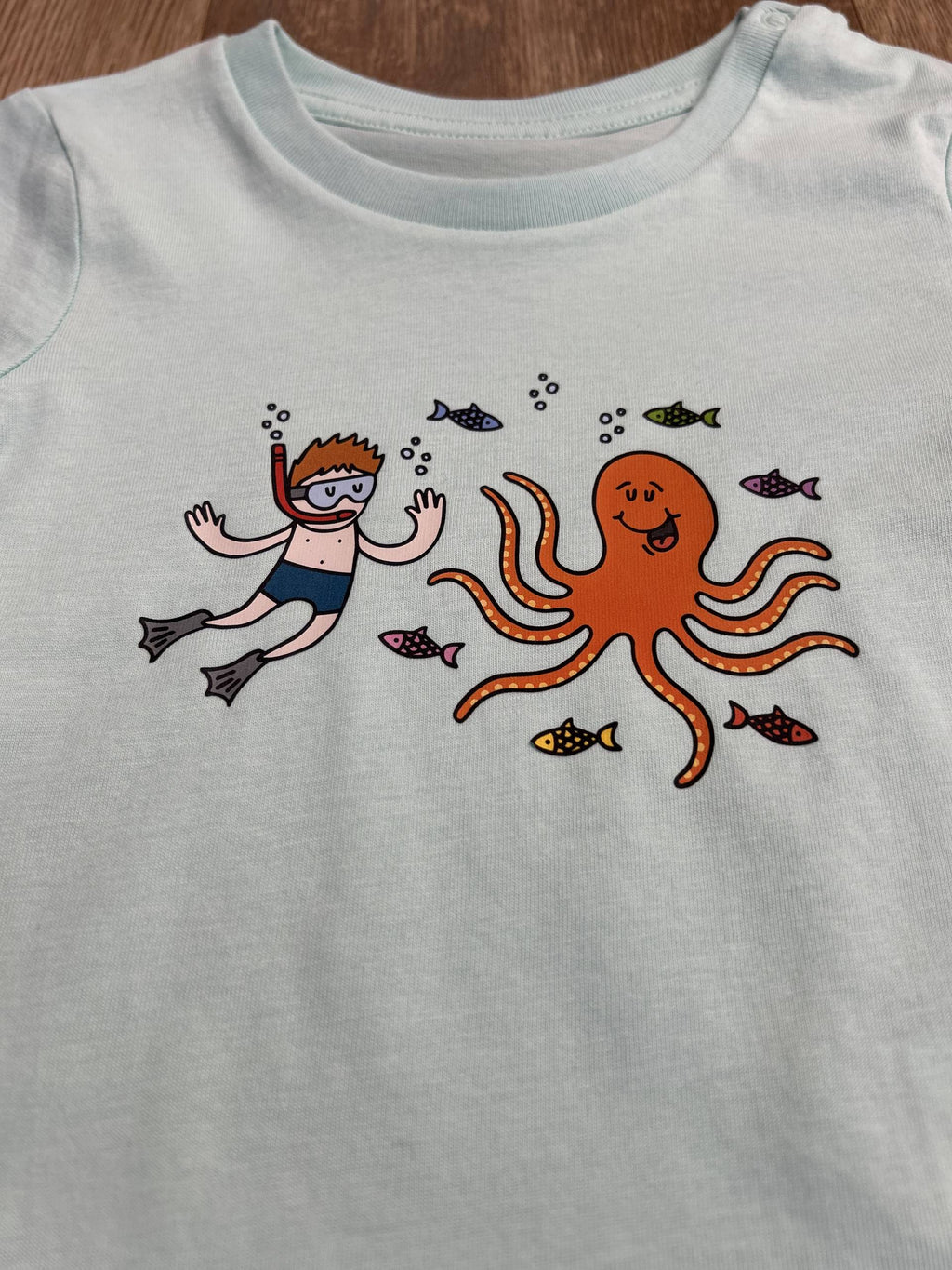 Boy Under the Sea T-shirt image 3
