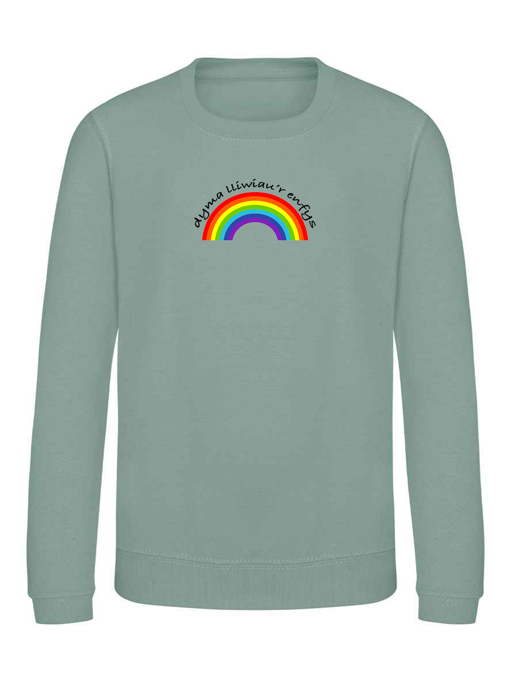 Dyma lliwiau’r enfys jumper image 1