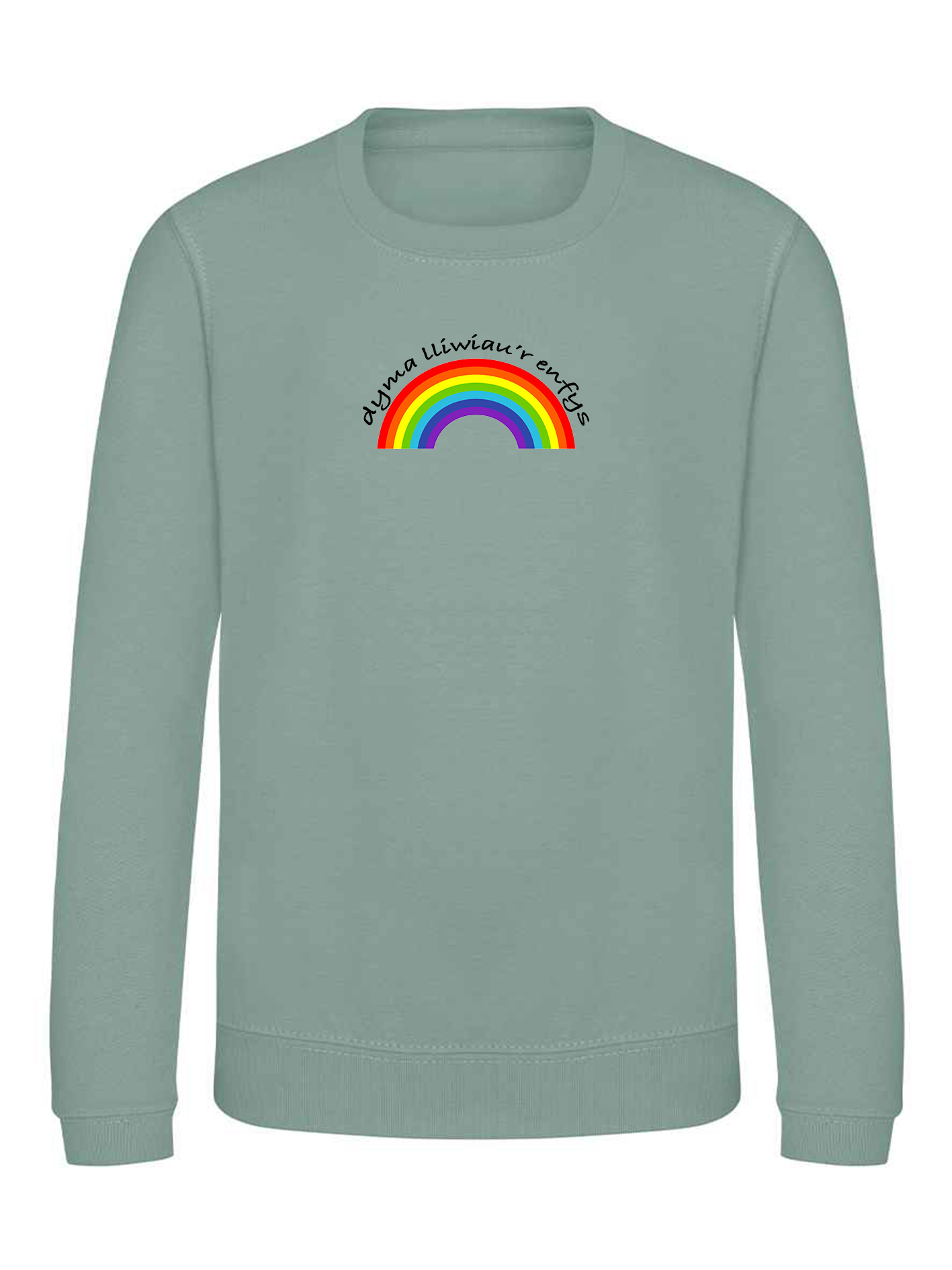 Dyma lliwiau’r enfys jumper image 1