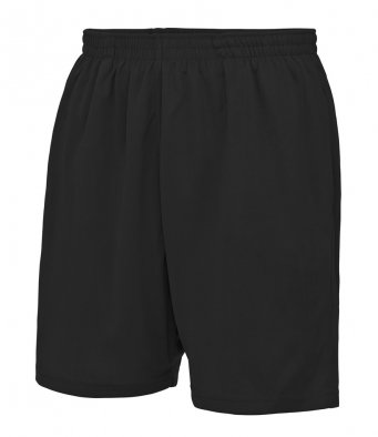 Black Unisex PE Shorts image 0