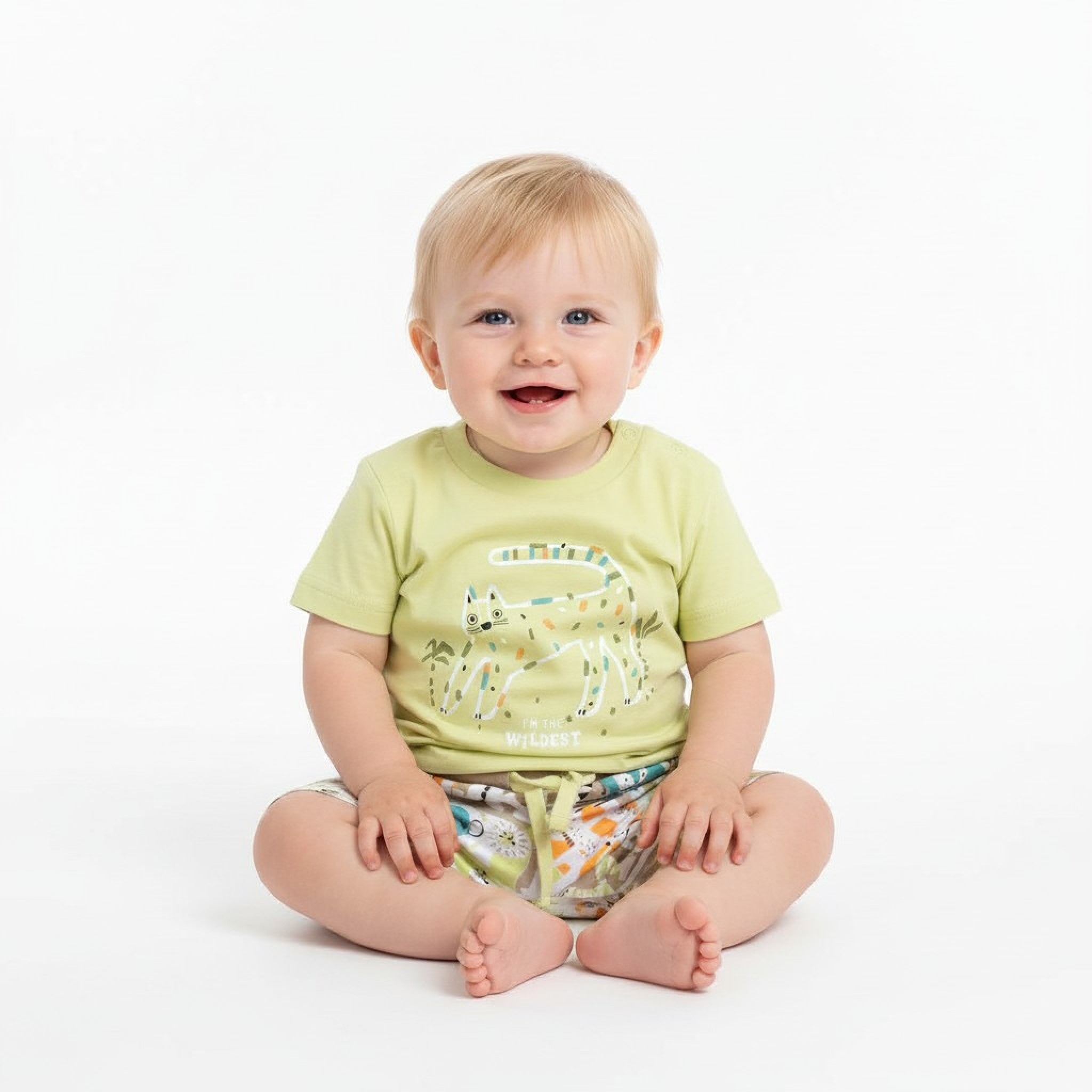 ABC Animals Shorts Set