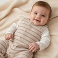 Stripe Overall & Top Set