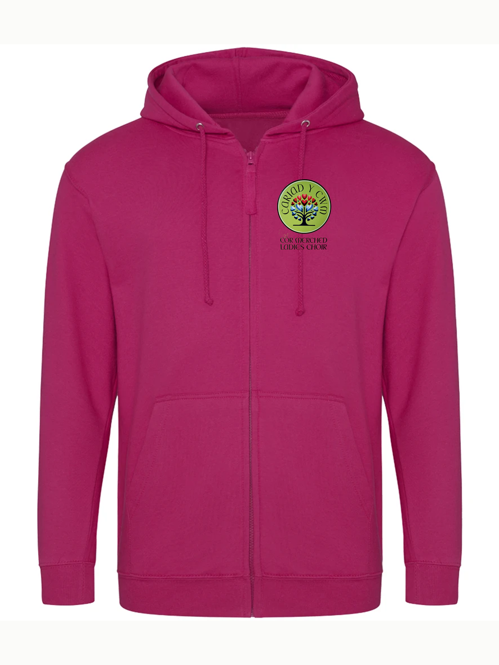 Côr Cariad Y Cwm Zip up Hoodie