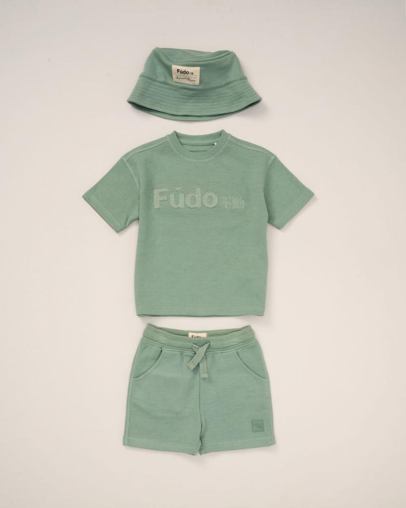 T-shirt & Shorts Set with Hat