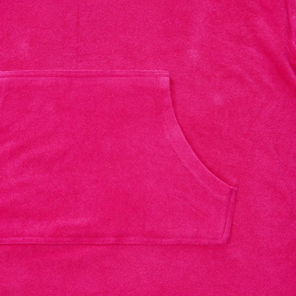 Fuchsia Towelling Cover Up