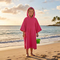 Fuchsia Towelling Cover Up