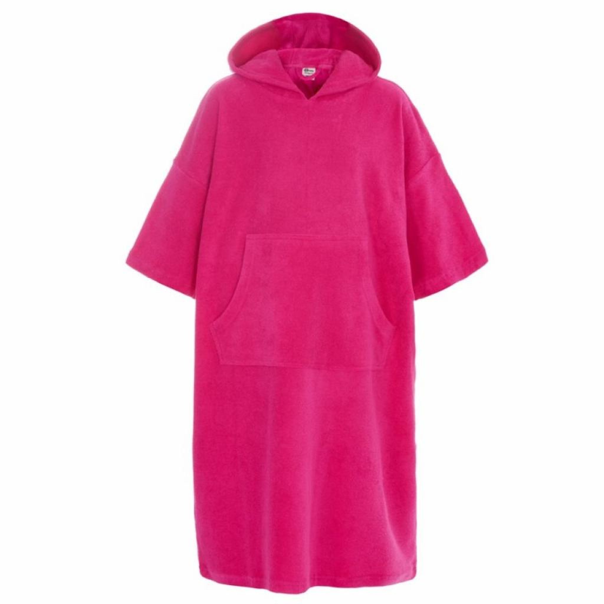 Fuchsia Towelling Cover Up
