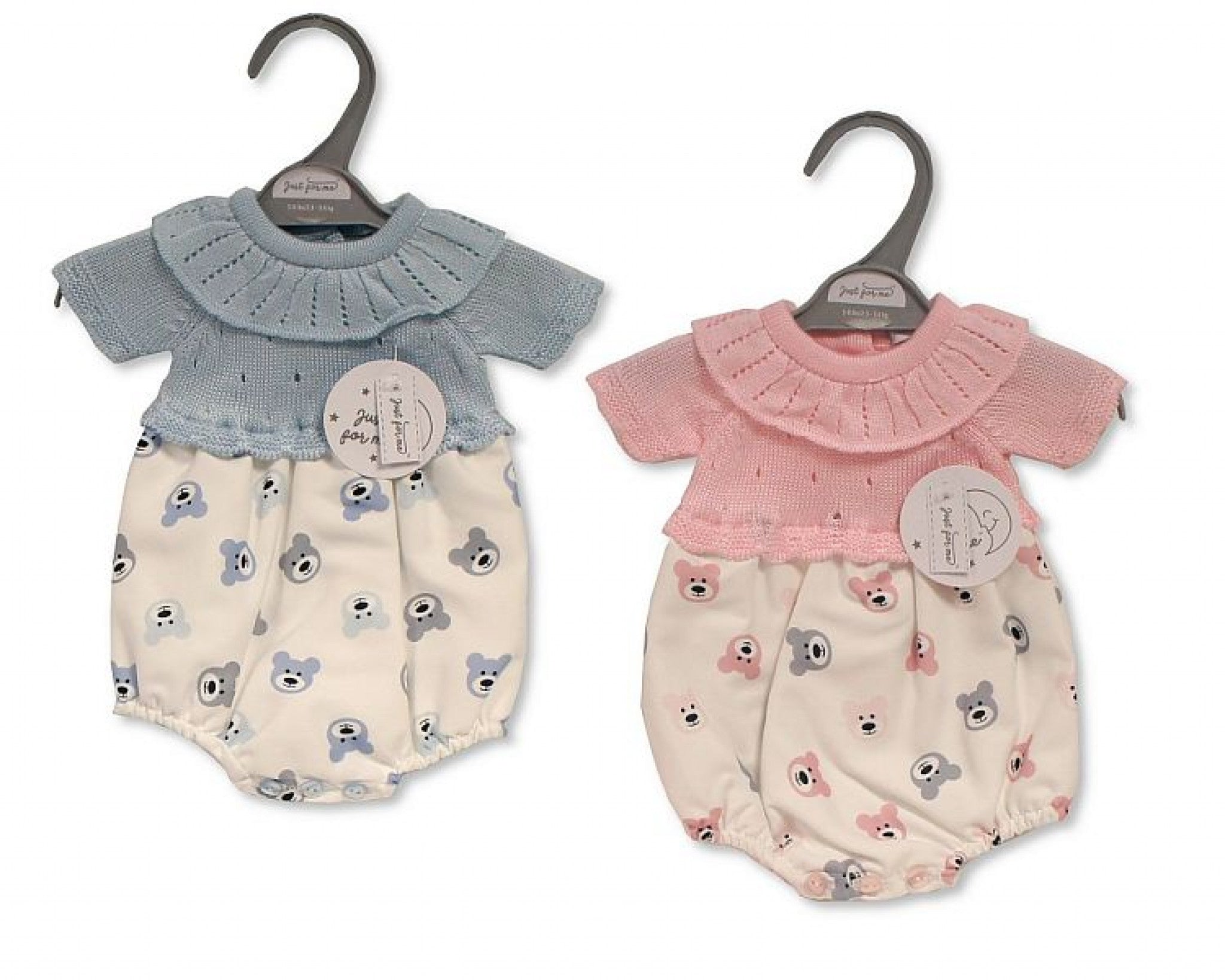 Teddy Knit Romper Premature Baby