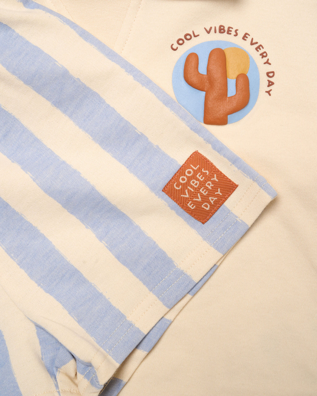 Striped Hat and Shorts Set