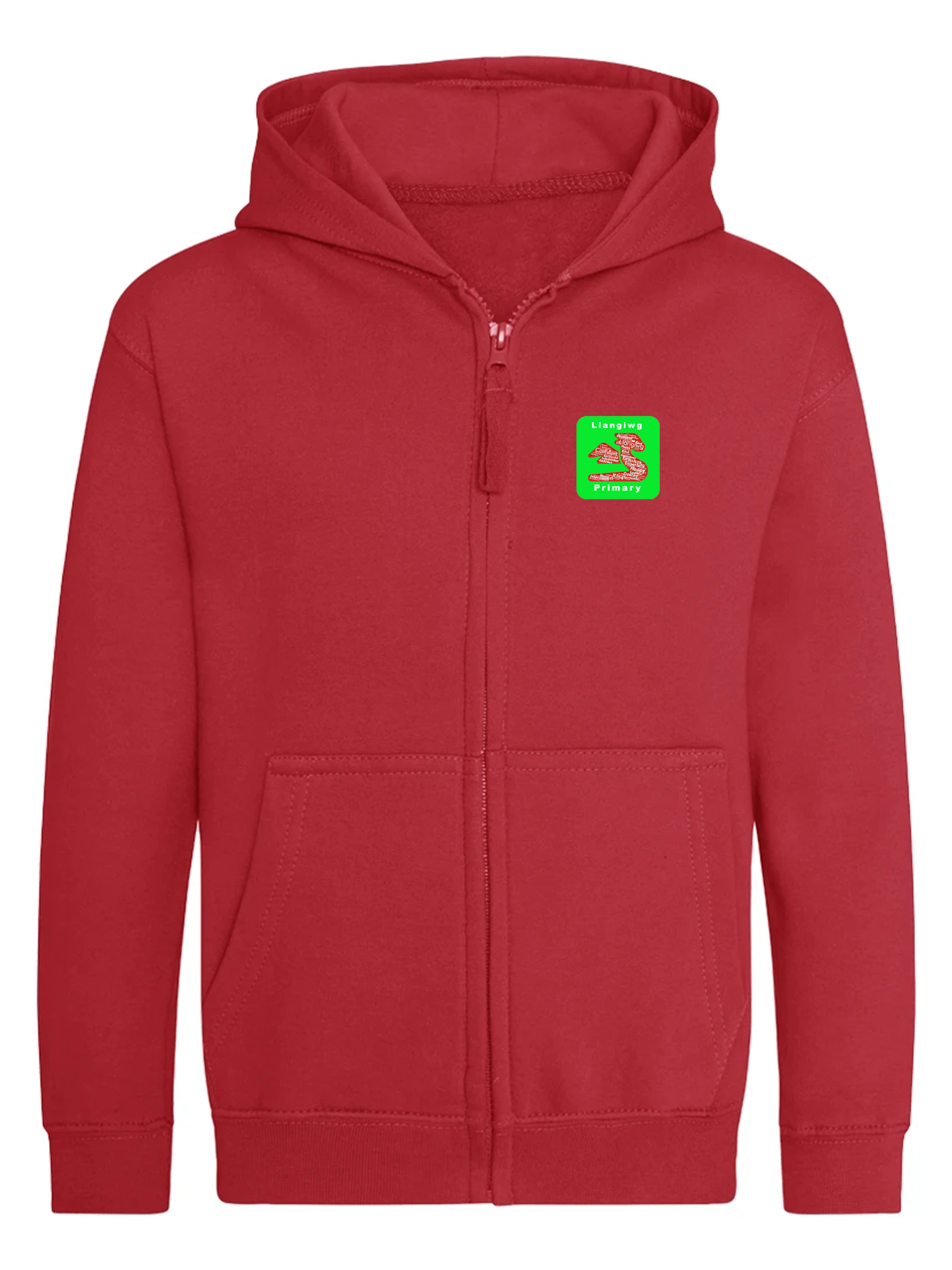 Llangiwg Primary School Zipped Hoodie