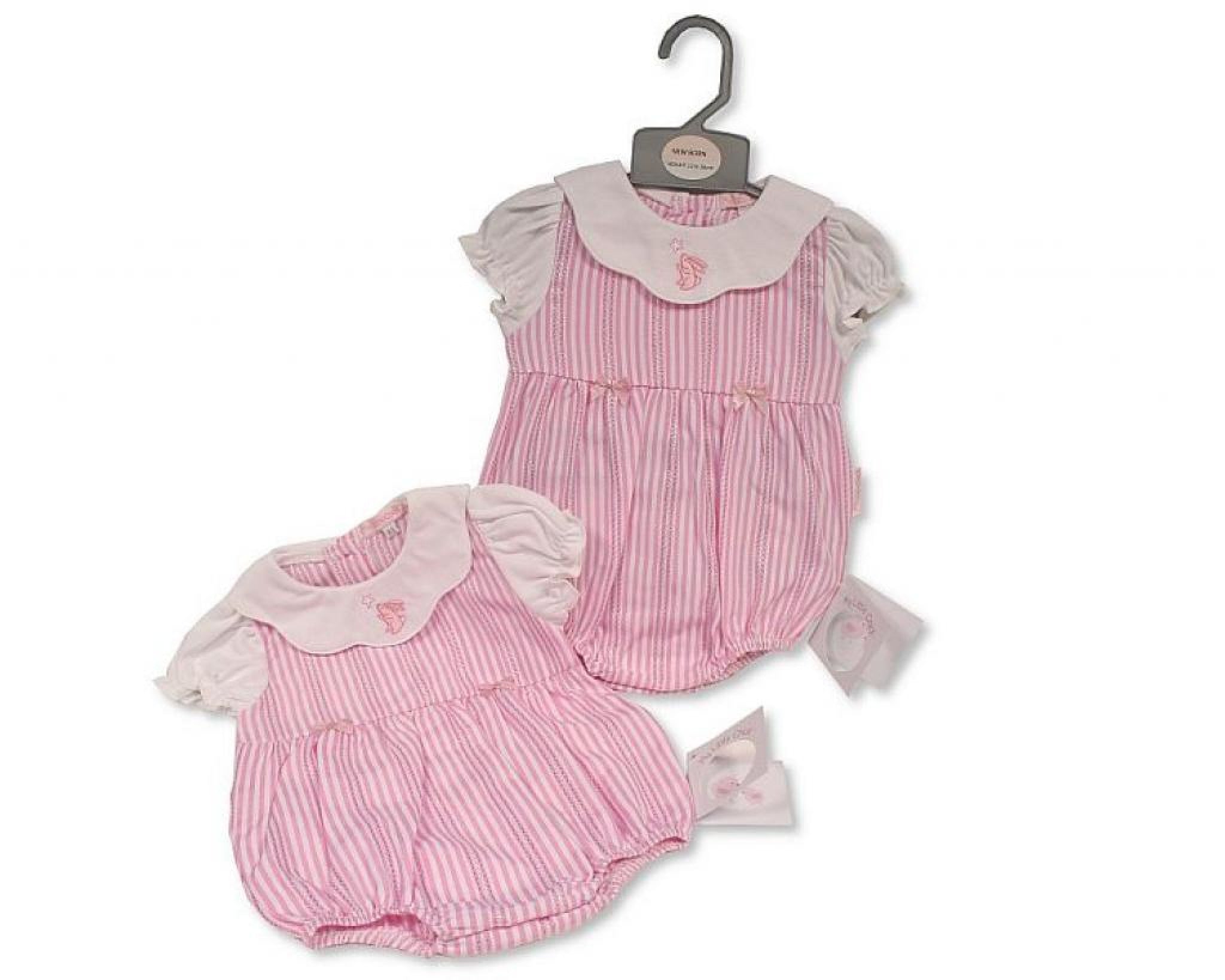 Striped "Bunny" Romper