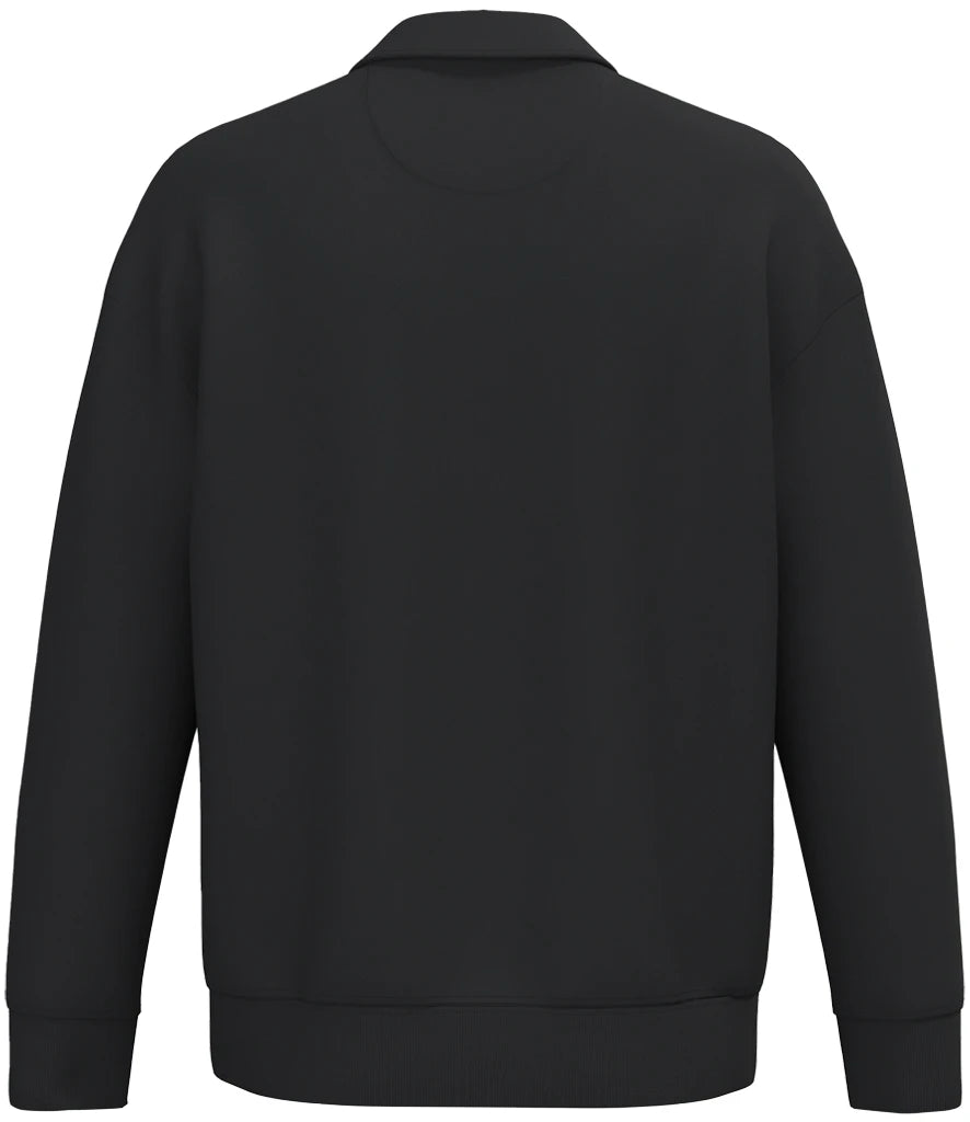 Ystradgynlais Rugby Club 1/4 Zip Sweatshirt with Polo Collar