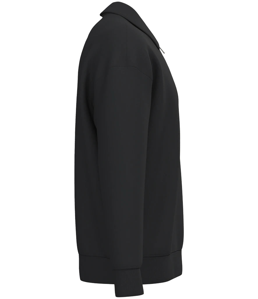 Ystradgynlais Rugby Club 1/4 Zip Sweatshirt with Polo Collar
