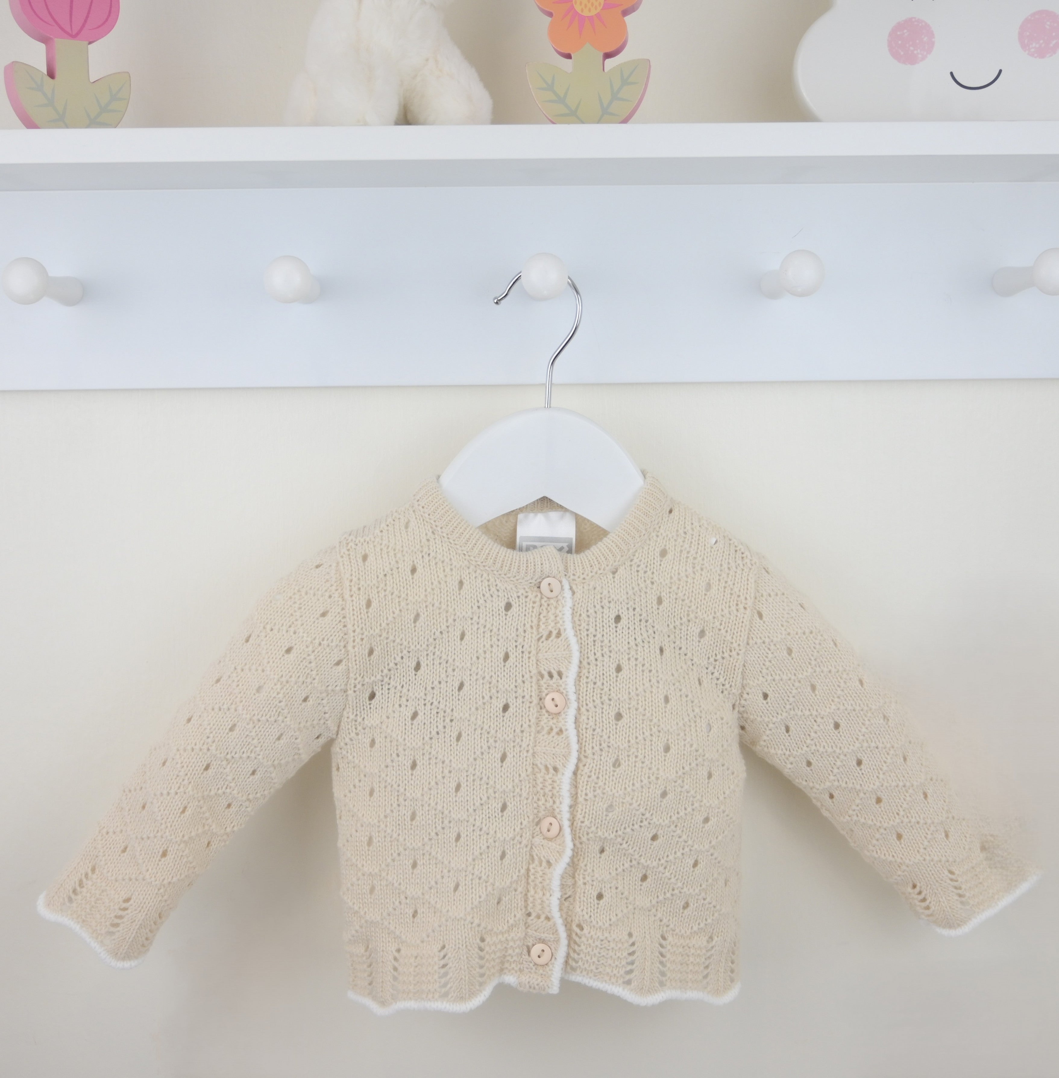 Avery Natural Cardigan