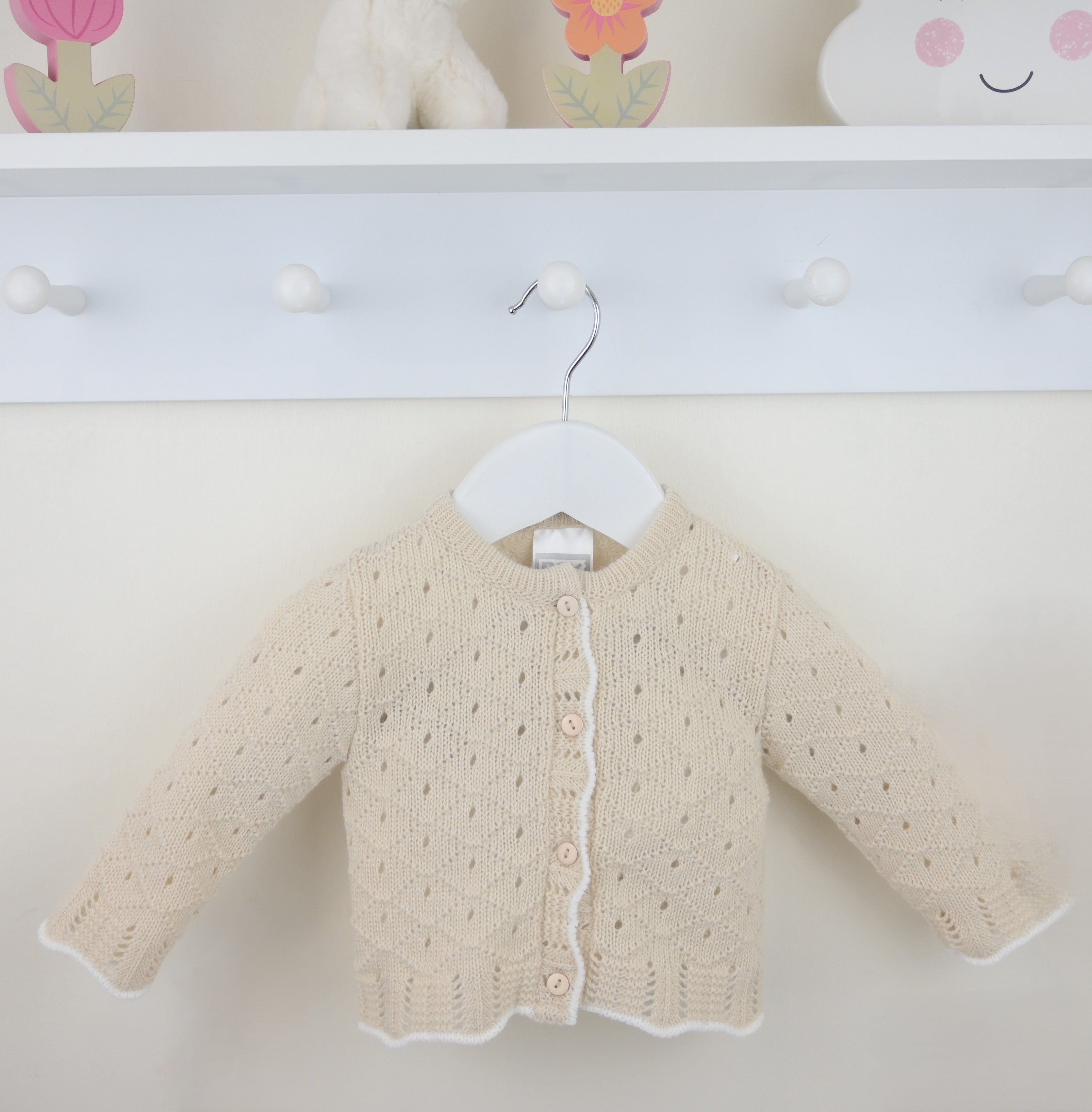 Avery Natural Cardigan