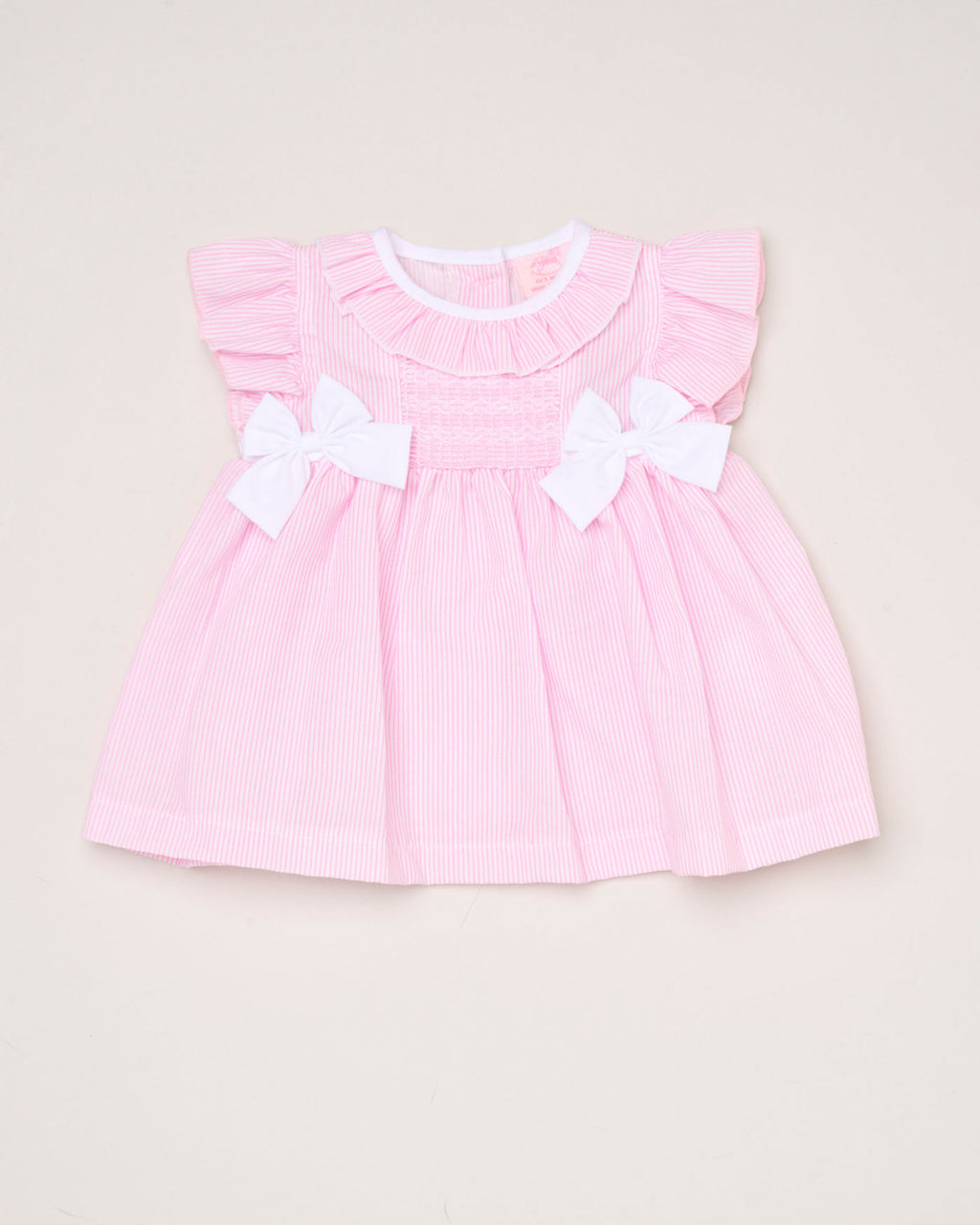 Striped Bow Dress Set