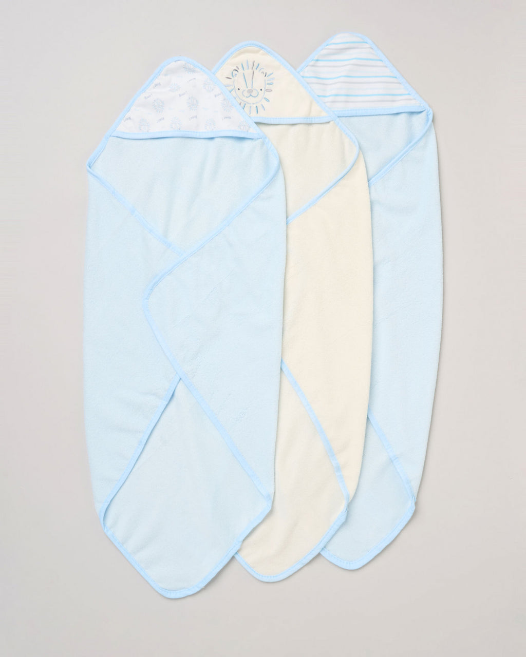 Hooded Towel and Wash Cloth Lion Gift Set