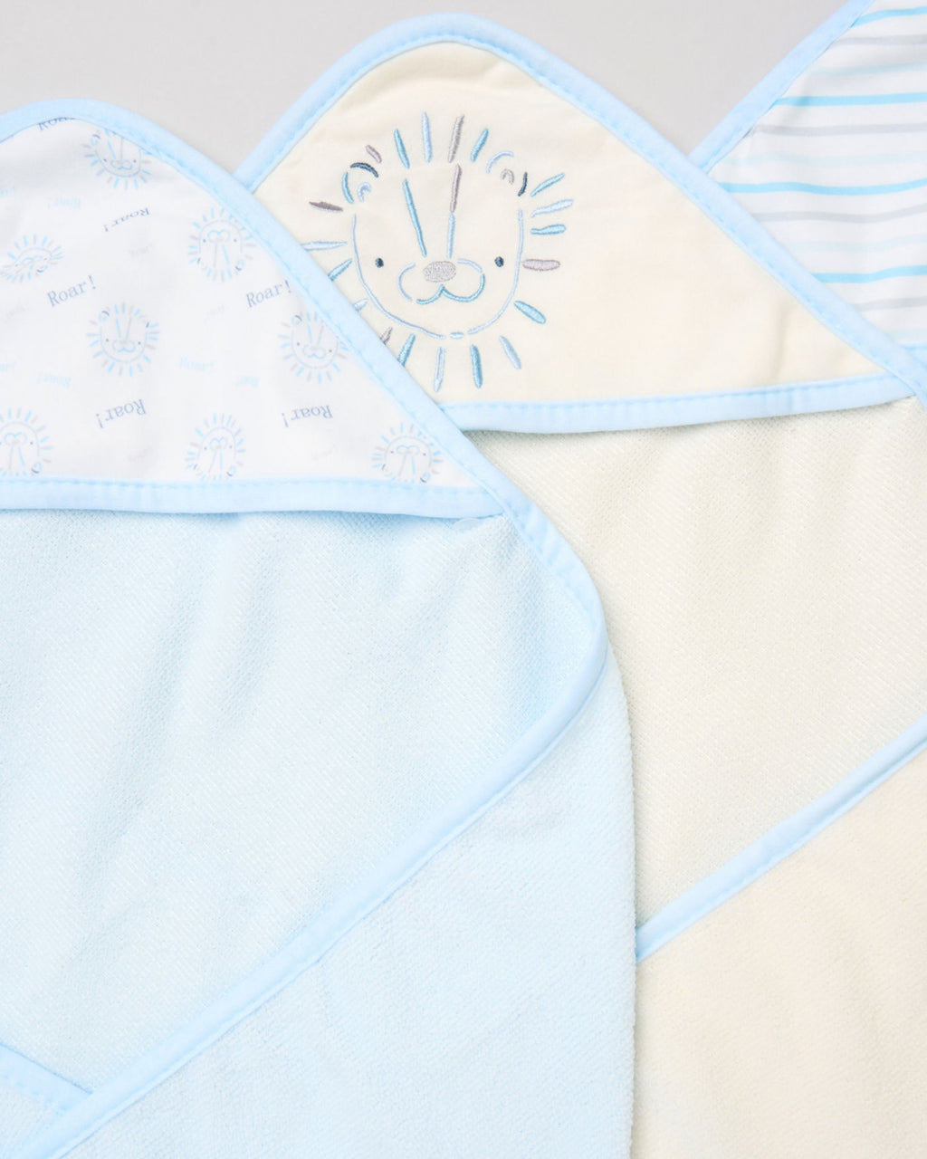 Hooded Towel and Wash Cloth Lion Gift Set