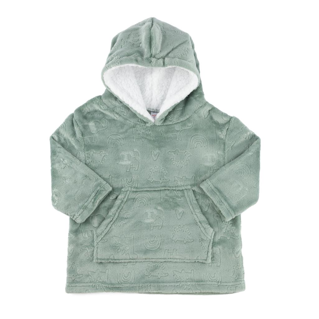 Sage Embossed Hoodies