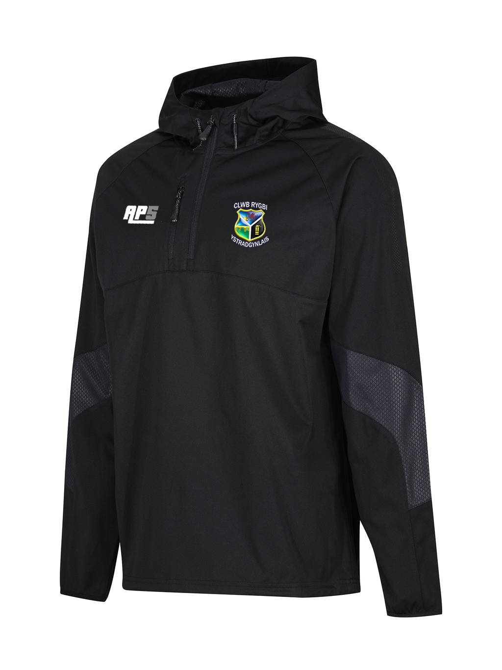 Ystradgynlais Rugby Club Edge Waterproof 1/4 zip Jacket