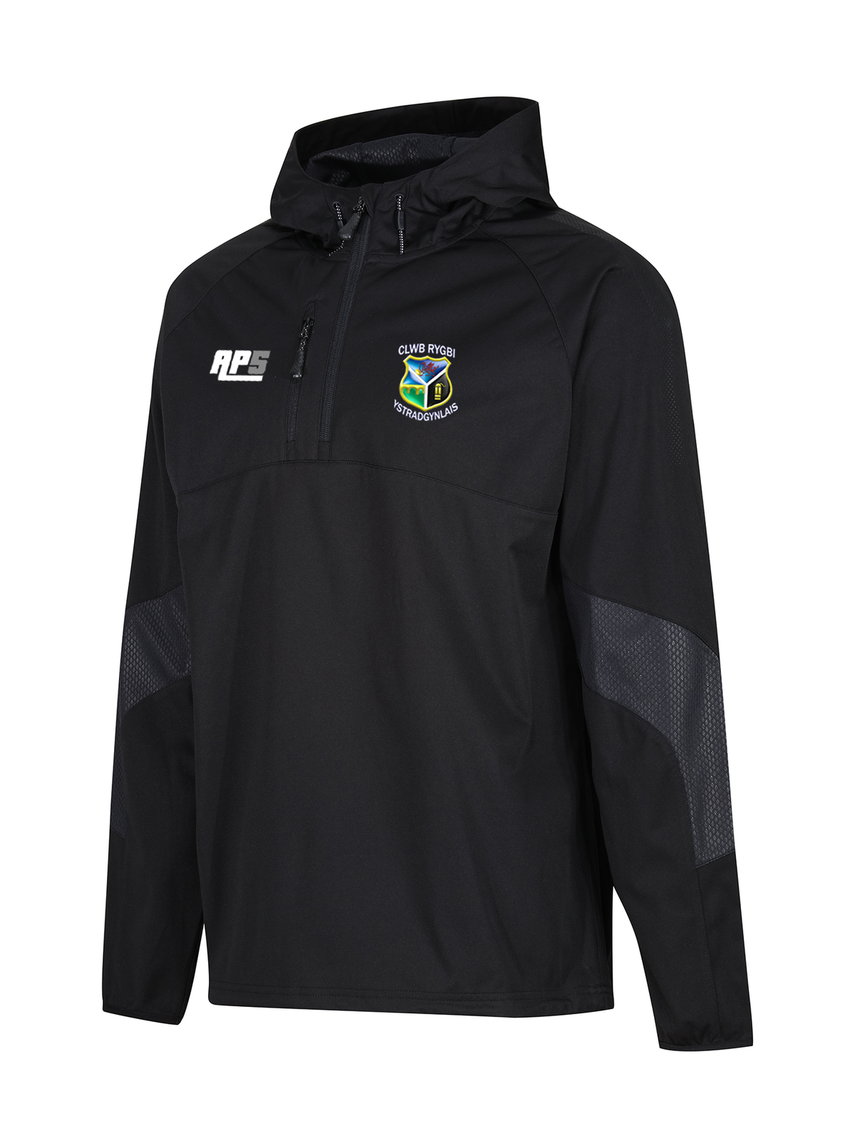 Ystradgynlais Rugby Club Edge Waterproof 1/4 zip Jacket