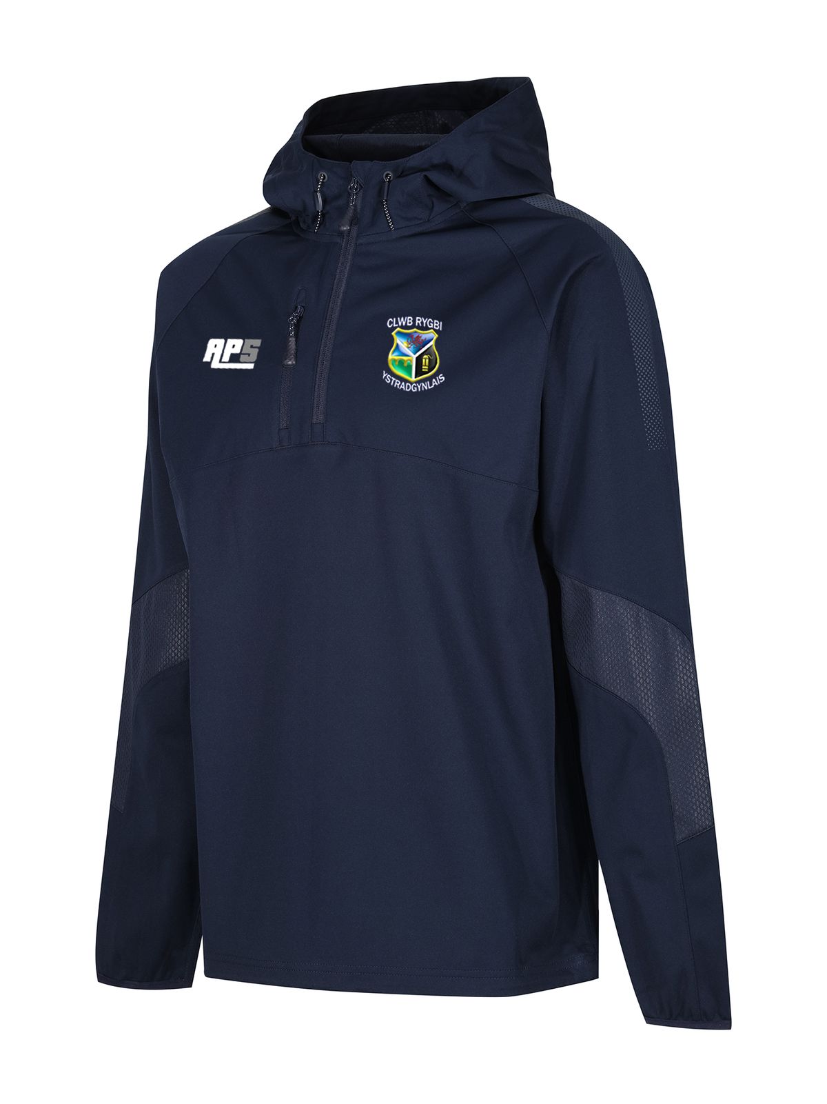 Ystradgynlais Rugby Club Edge Waterproof 1/4 zip Jacket