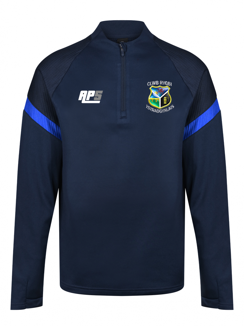 Ystradgynlais Rugby Club Kinetic 1/4 Zip Mid Layer