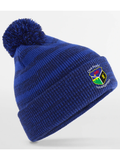 Ystradgynlais Rugby Club Team Stripe Bobble Hat