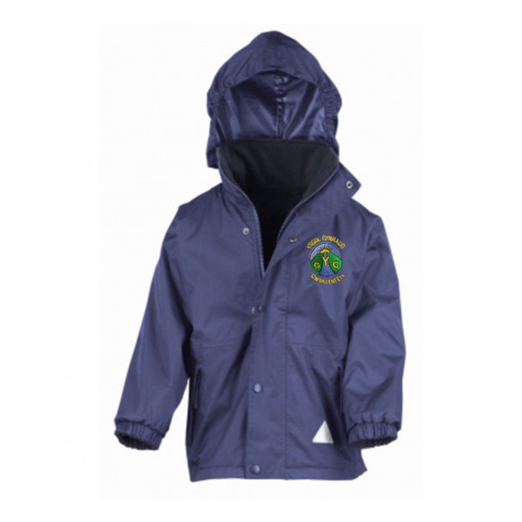 Ysgol Gymraeg Cwmllynfell Reversible Waterproof Jacket image 0