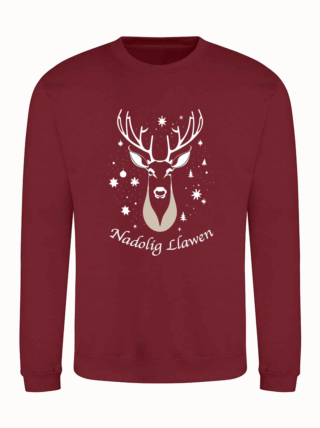 Nadolig Llawen Reindeer Jumper image 0