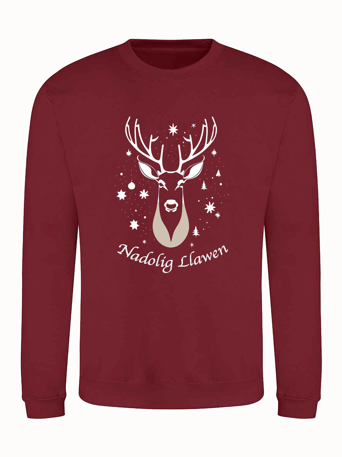 Nadolig Llawen Reindeer Jumper image 0