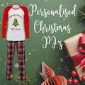 PJ NADOLIG - PERSONALISED CHRISTMAS PJ'S image 0