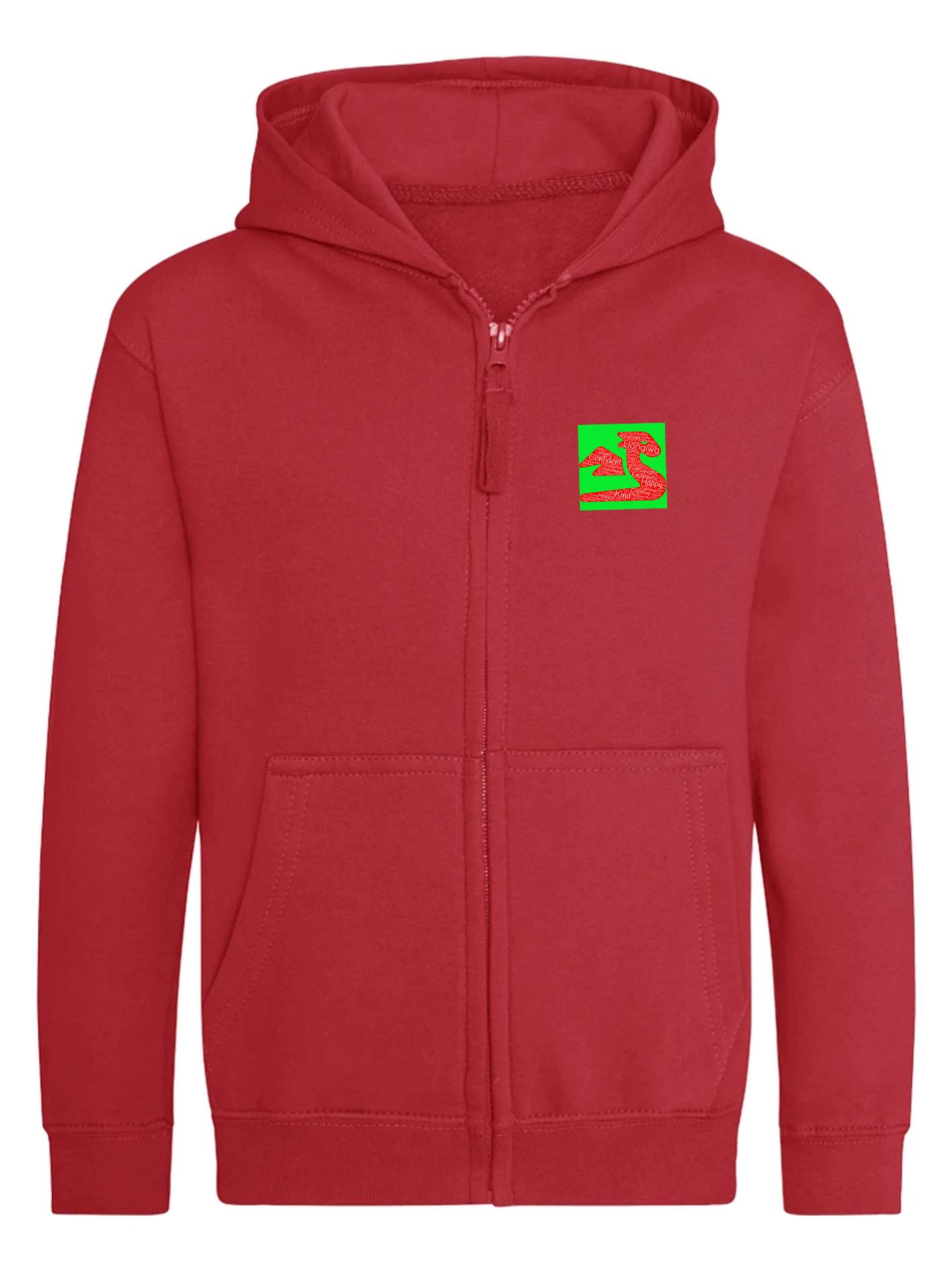 Llangiwg Primary School Zipped Hoodie image 0