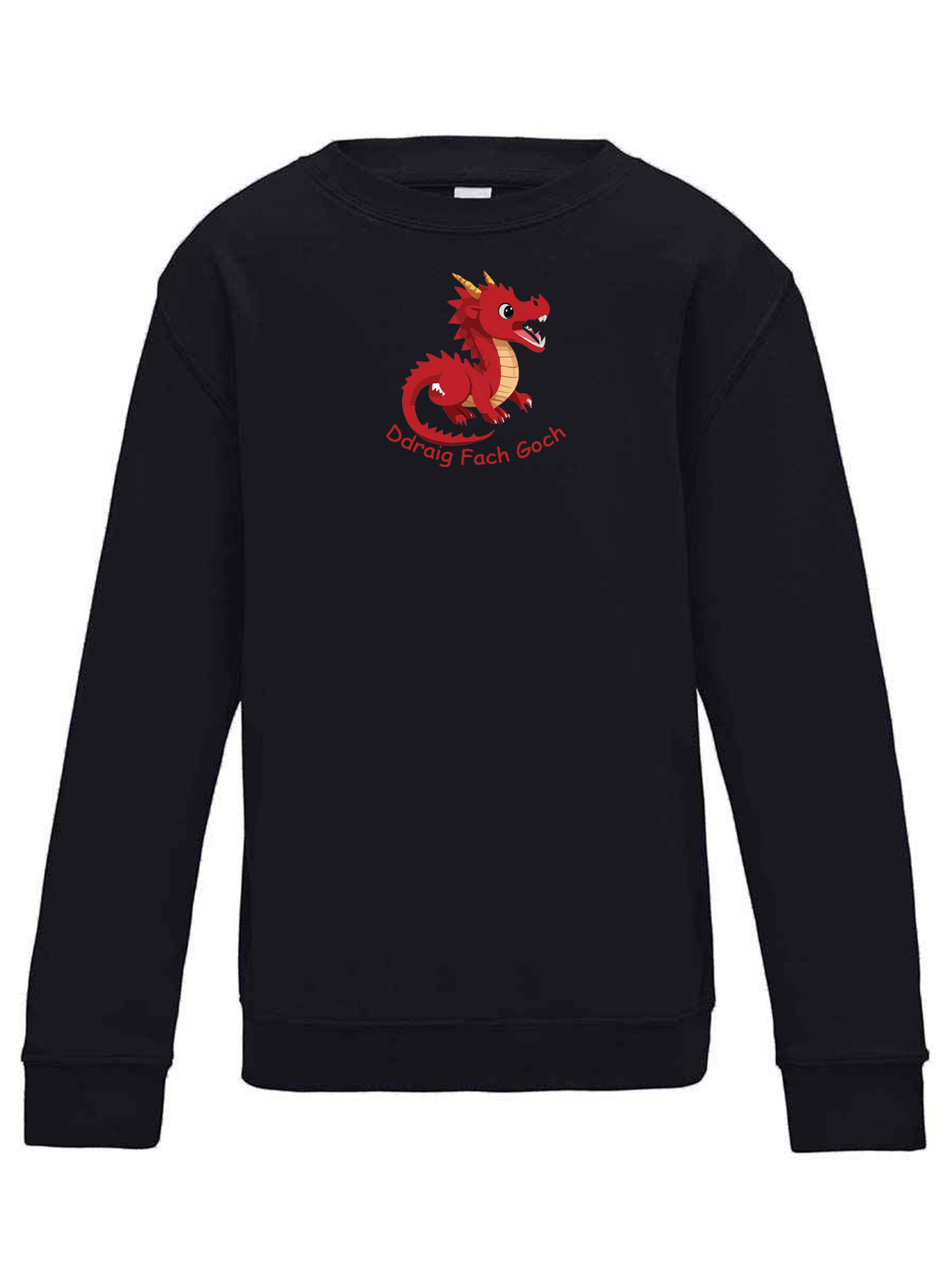 Embroidered Ddraig Fach Goch Jumper image 1