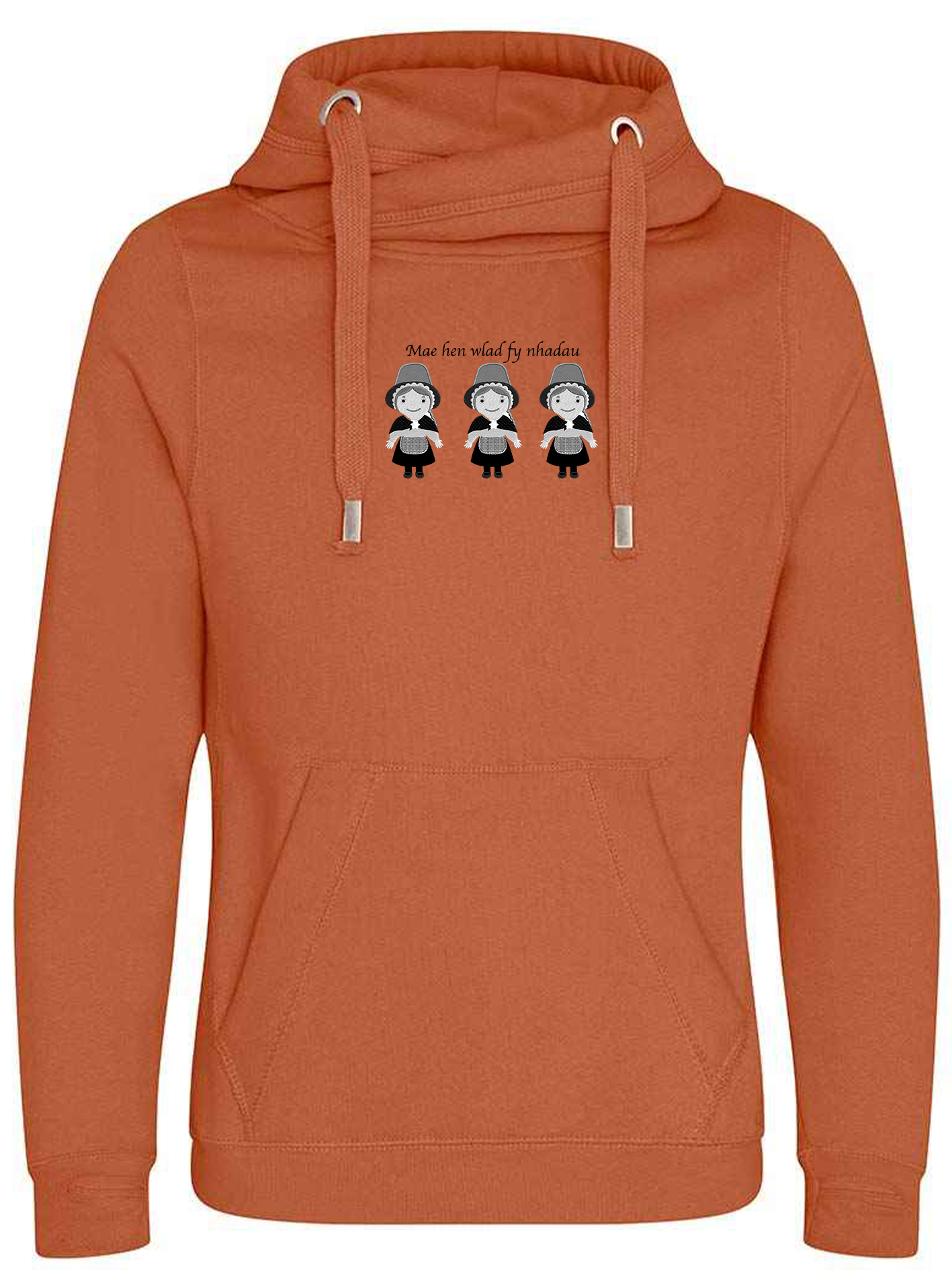 Welsh Ladies Hoodie image 1