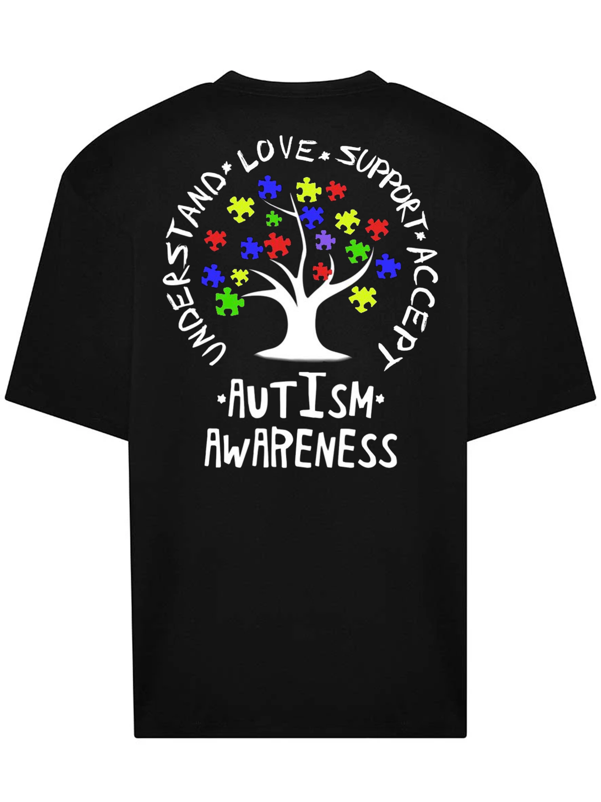 Autism Awareness Oversized T-Shirt