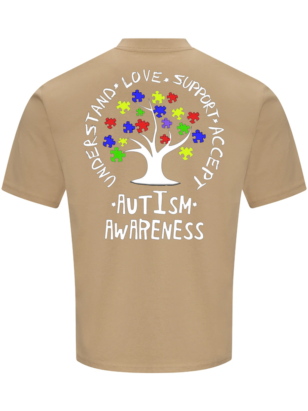 Autism Awareness Oversized T-Shirt