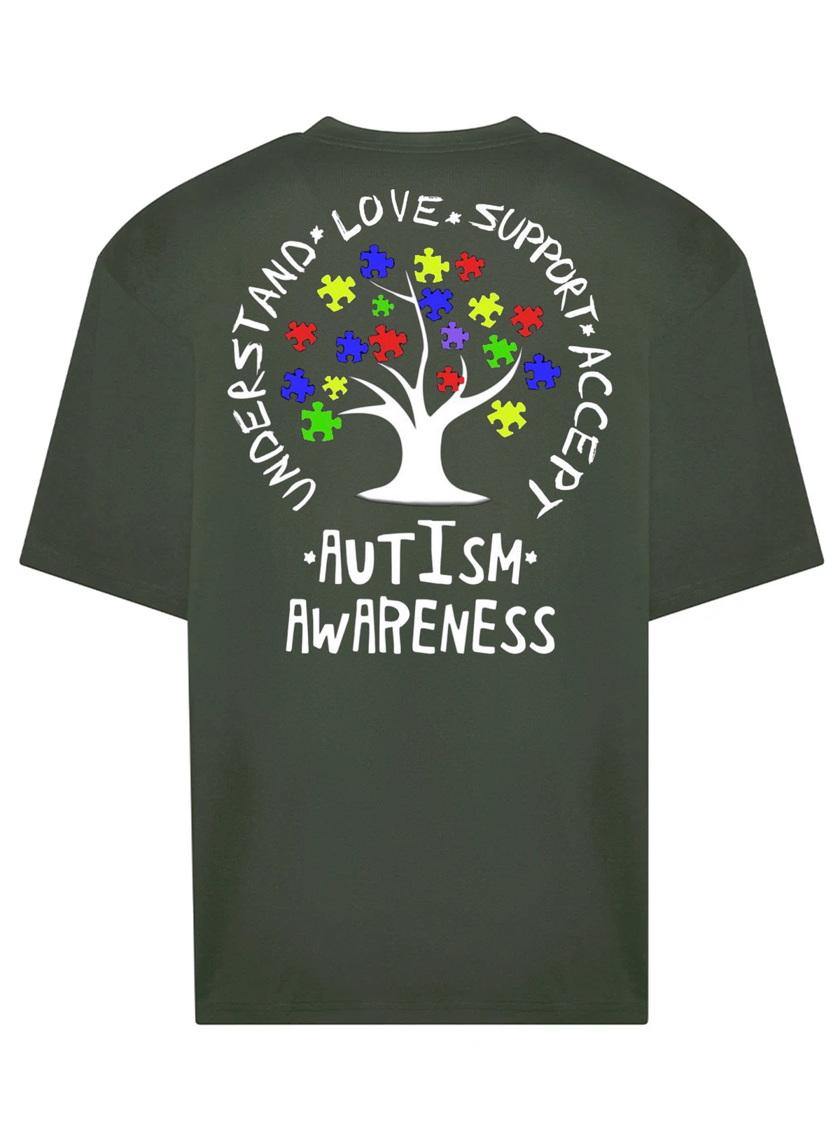 Autism Awareness Oversized T-Shirt