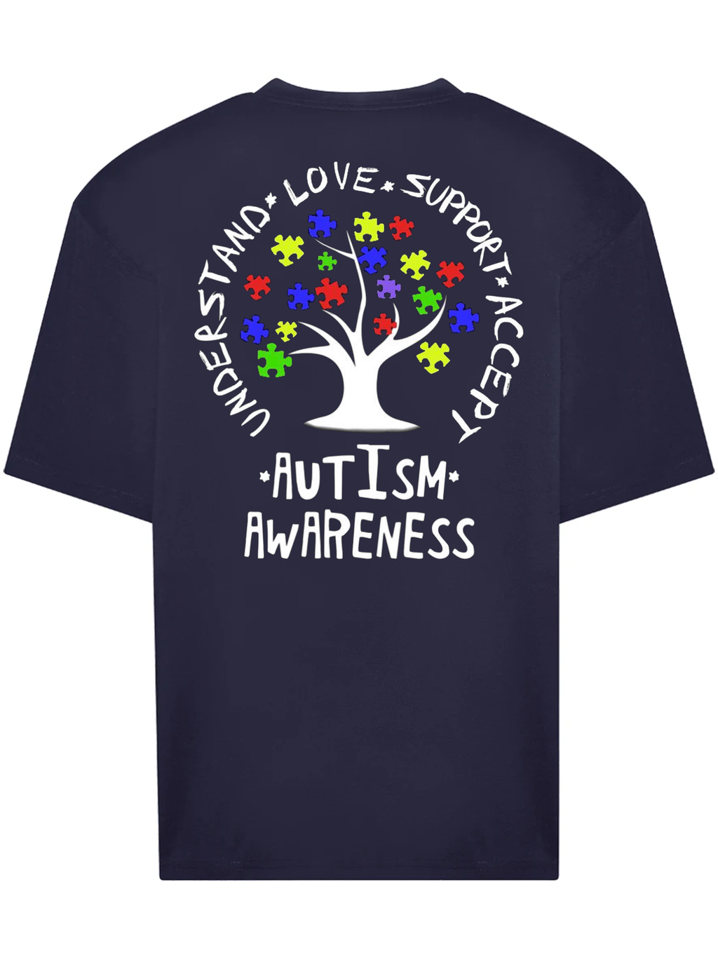 Autism Awareness Oversized T-Shirt