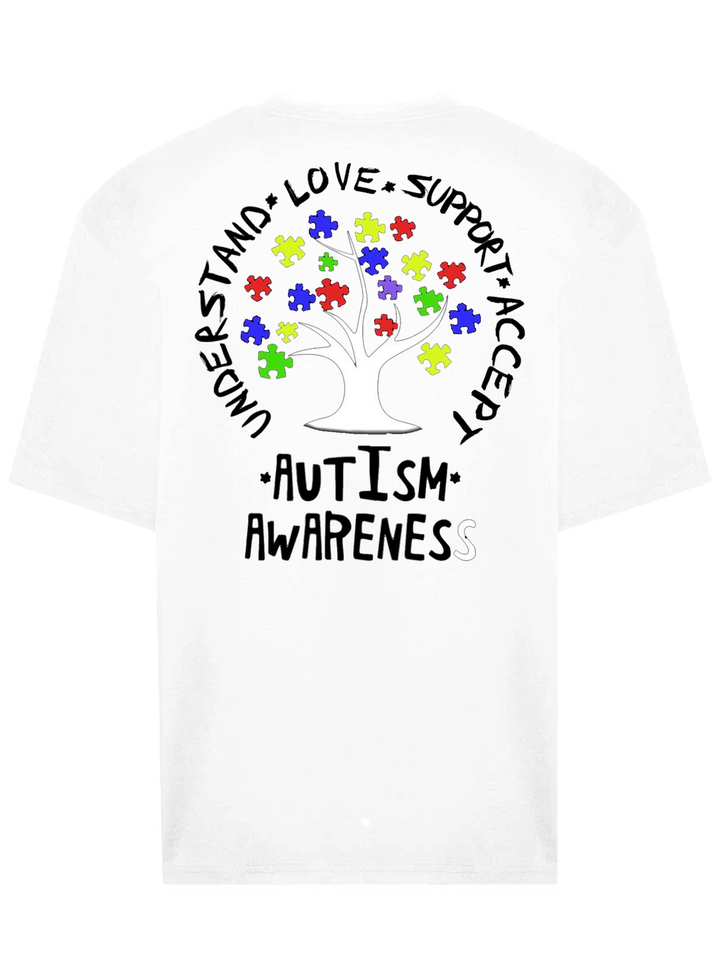 Autism Awareness Oversized T-Shirt